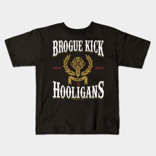 Sheamus Brogue Kick Great White Hooligans Loach Kids T-Shirt